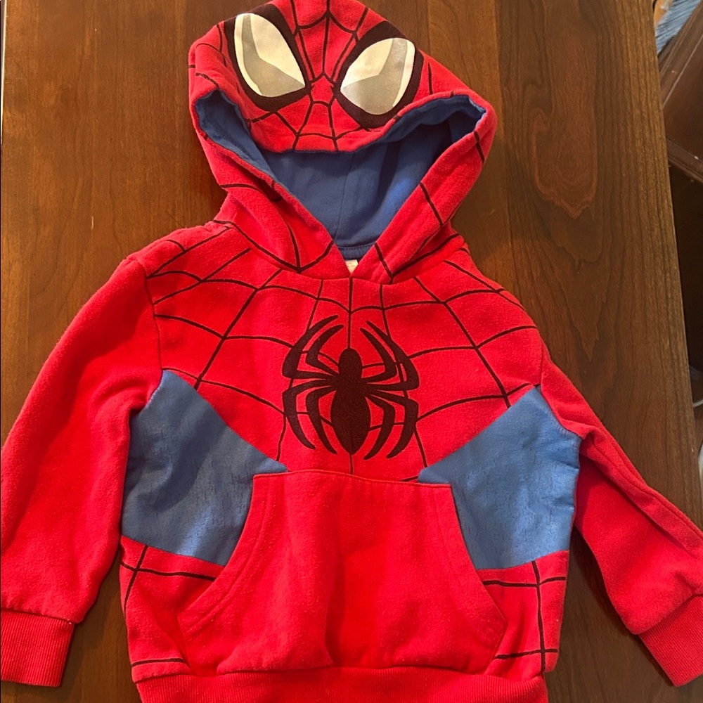 Marvel Red & Blue Spider-Man Pullover Hoodie